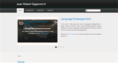 Desktop Screenshot of opgenort.nl